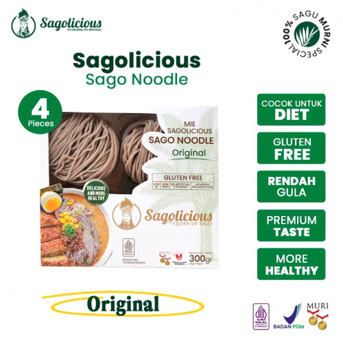 image primary MIE SAGOLICIOUS SAGO NOODLE ORIGINAL