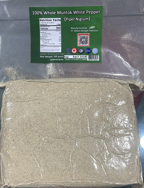 image primary Muntok white pepper powder 100% 