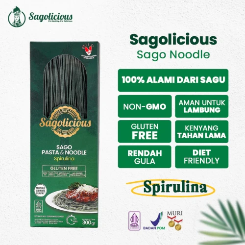image primary Sagolicious Box Pasta Spirulina