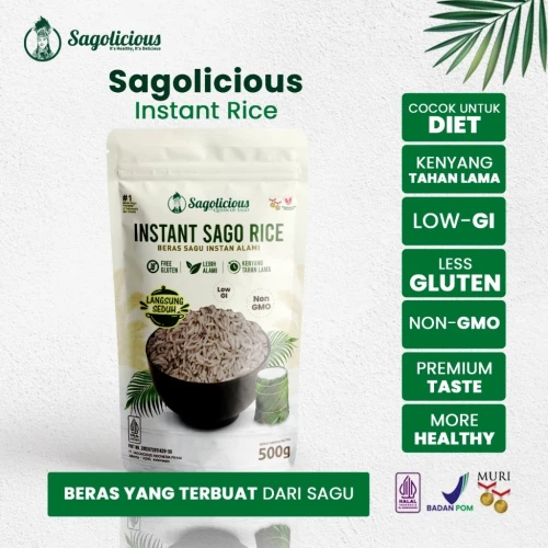 image primary Sagolicious Instant Rice 500 Gram