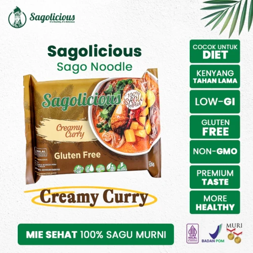 image primary Sagolicious Kemasan Original creamy curry 
