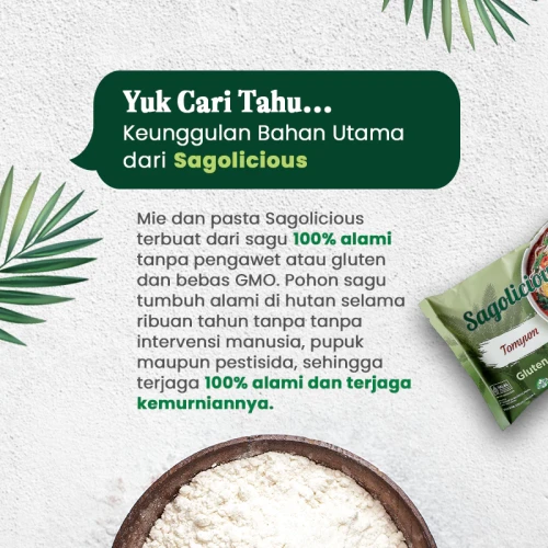 Product Sagolicious Kemasan Original Tomyam 6