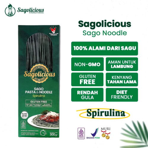 image primary SAGOLICIOUS PASTA NOODLE SPIRULINA